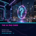 The AI FAQ Card cover