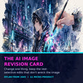 The AI Image Revision Card cover — Dylan From 2045