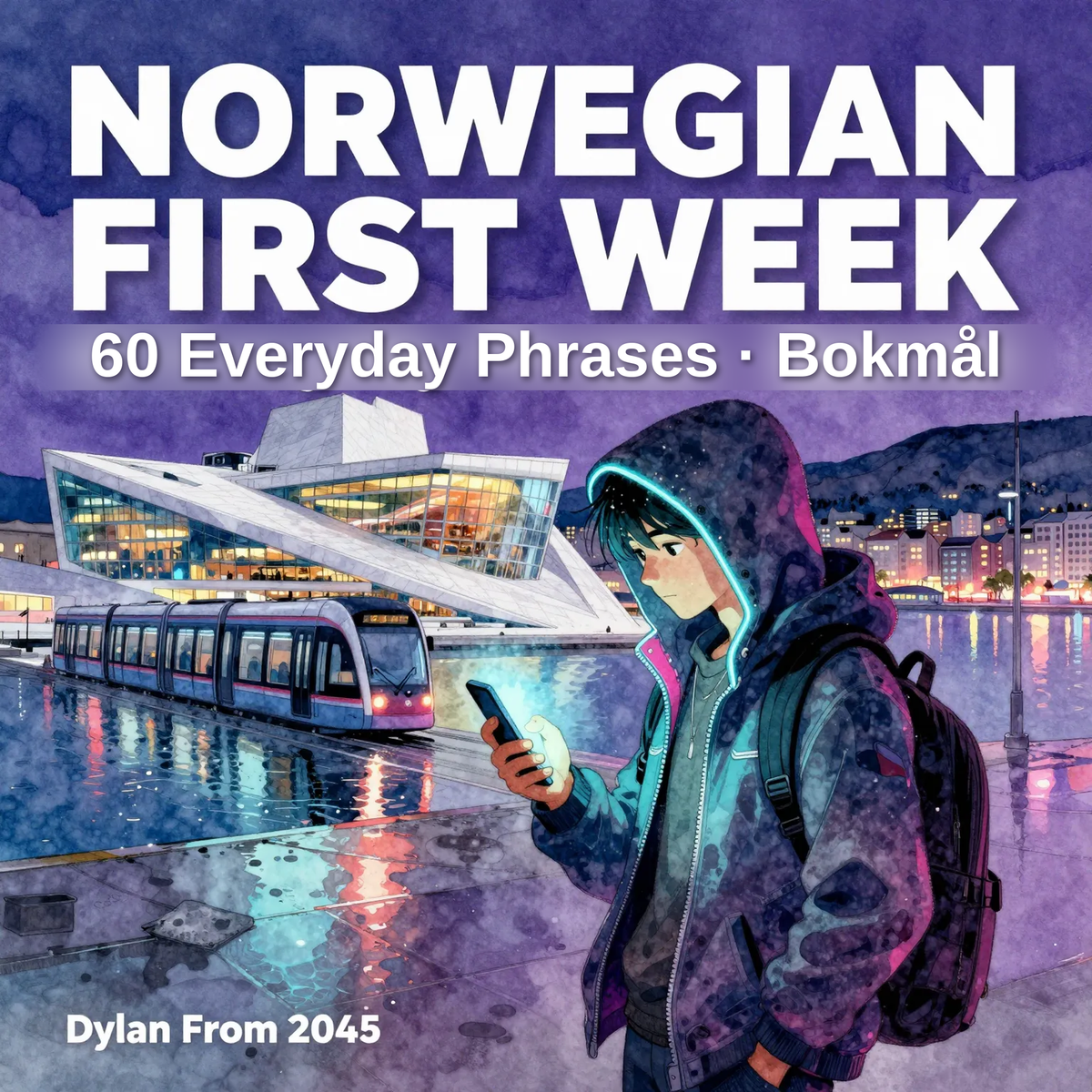 Norwegian First Week — 60 Everyday Phrases in Bokmål (PDF)