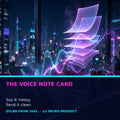 The Voice Note Card cover