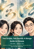 Two Scripts, Two Sounds: A Manga Guide to Chinese
