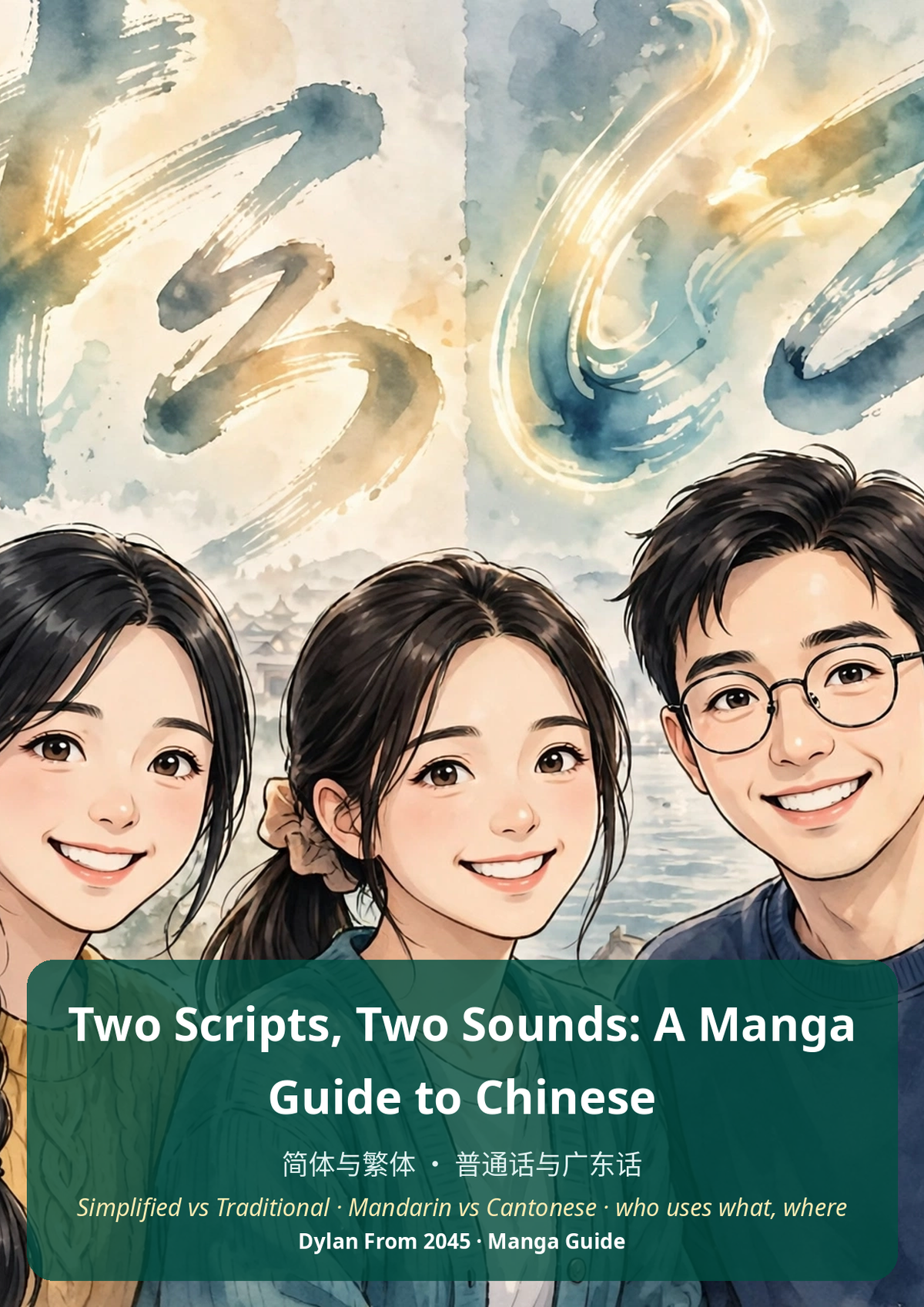 Two Scripts, Two Sounds: A Manga Guide to Chinese